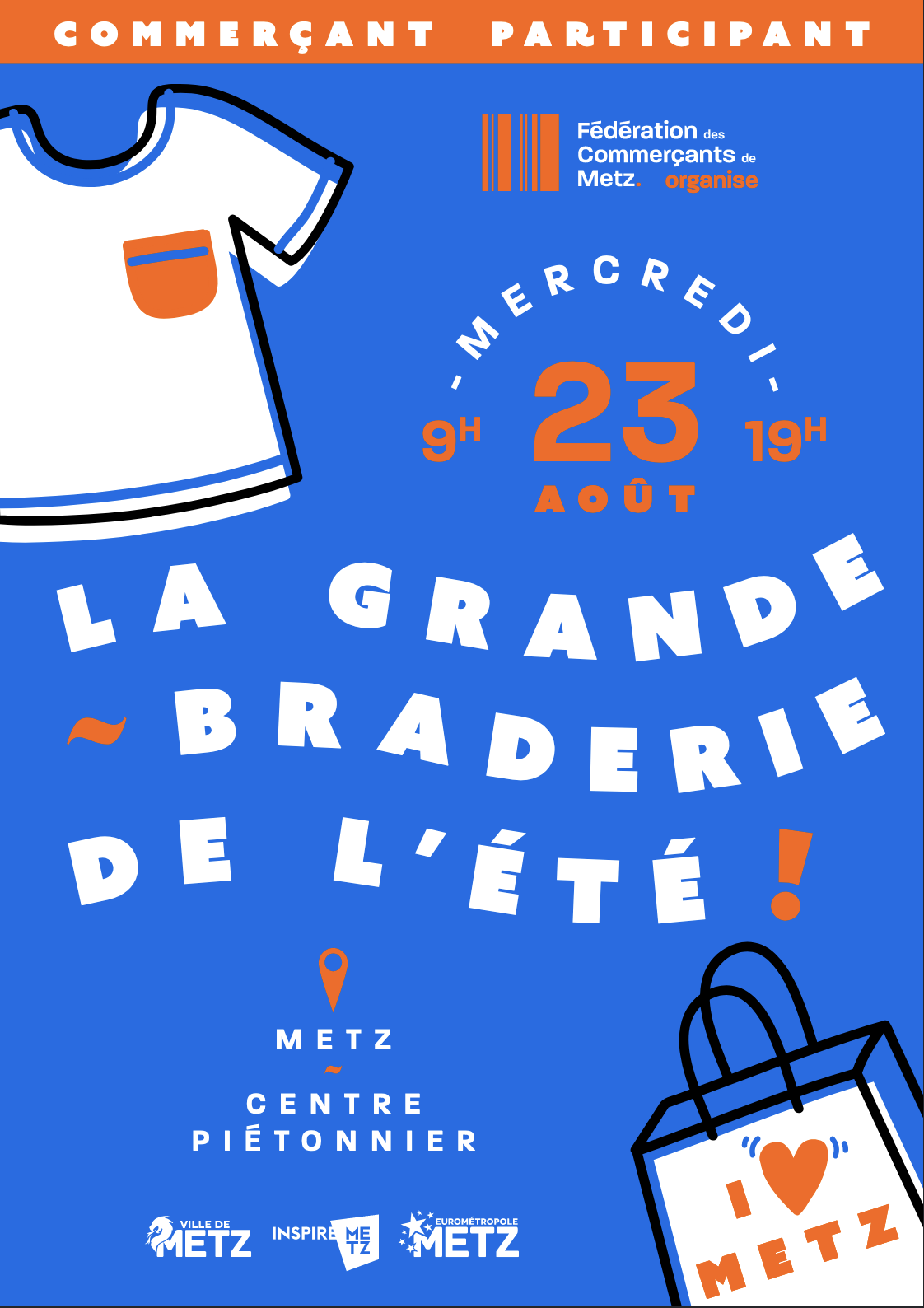 Grande braderie de Metz - édition 2023